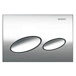 Geberit Kappa 20 Matt Chrome Flush Plate for UP200 Cistern - 115.228.46.1