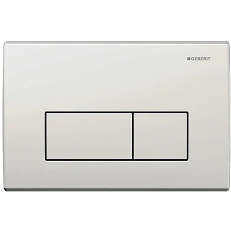 Geberit Kappa50 White Flush Plate for UP200 Cistern 3 Geberit Kappa50 White Flush Plate for UP200 Cistern
