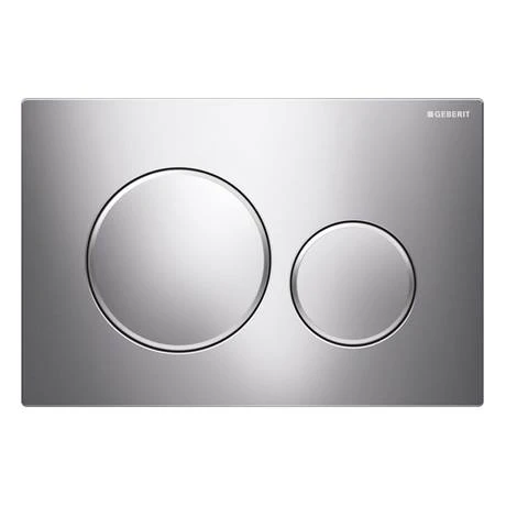 Geberit Sigma 20 Gloss Chrome Flush Plate for UP320/UP720 Cistern - 115.882.KH.1 3 Geberit Sigma 20 Gloss Chrome Flush Plate for UP320/UP720 Cistern - 115.882.KH.1