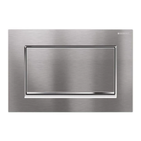 Geberit Sigma30 Single Flush Plate - Brushed Chrome - 115.893.KX.1 3 Geberit Sigma30 Single Flush Plate - Brushed Chrome - 115.893.KX.1