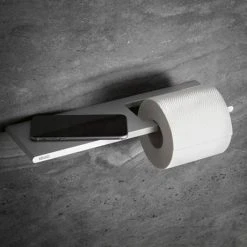 Keuco Edition 400 Toilet Roll Holder with Shelf -FlushPro Shop 11573170000 D1 460