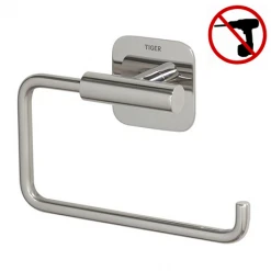 Tiger Colar Toilet Paper Holder - Polished Stainless Steel