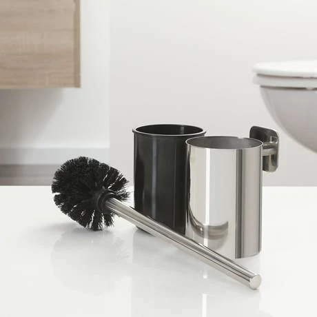 Tiger Colar Toilet Brush & Holder - Polished Stainless Steel 8 Tiger Colar Toilet Brush & Holder - Polished Stainless Steel - Image 6