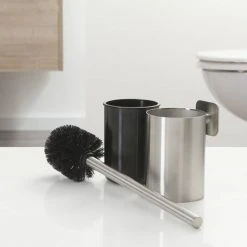 Tiger Colar Toilet Brush & Holder - Brushed Stainless Steel 13 Tiger Colar Toilet Brush & Holder - Brushed Stainless Steel -FlushPro Shop 1314830946 D2 460