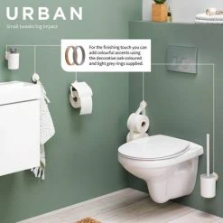 Tiger Urban Spare Toilet Roll Holder - White -FlushPro Shop 1315430146 D1 460