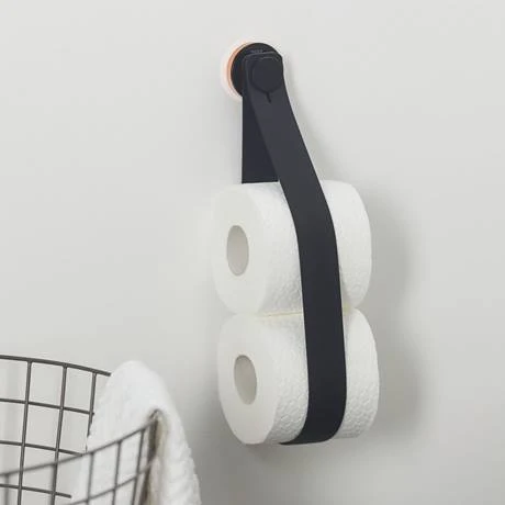 Tiger Urban Spare Toilet Roll Holder - Black 6 Tiger Urban Spare Toilet Roll Holder - Black - Image 4