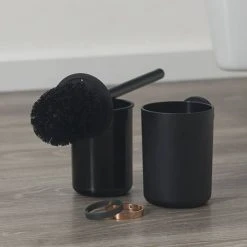 Tiger Urban Toilet Brush & Holder - Black -FlushPro Shop 1317330746 D4 460