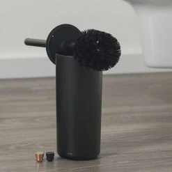 Tiger Urban Freestanding Toilet Brush & Holder - Black -FlushPro Shop 1317430746 D3 460