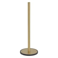 Tiger Tune Freestanding Spare Toilet Roll Holder - Brushed Brass/Black 6 Tiger Tune Freestanding Spare Toilet Roll Holder - Brushed Brass/Black -FlushPro Shop 1325535646 D1 460