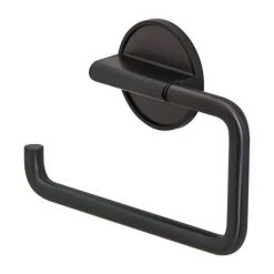 Tiger Tune Toilet Roll Holder - Brushed Black Metal/Black -FlushPro Shop 1326538946 D1 460