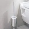 Keuco Plan Wall Mounted Toilet Brush & Holder - Chrome/White 2 Keuco Plan Wall Mounted Toilet Brush & Holder - Chrome/White -FlushPro Shop 14972010100 P
