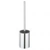 Keuco Plan Wall Mounted Toilet Brush & Holder - Chrome/Black -FlushPro Shop 14972010200 P