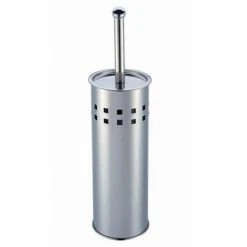 Designer Toilet Brush - Stainless Steel Square