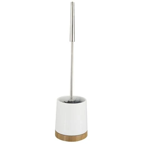 Wenko Bamboo Ceramic Toilet Brush & Holder - 17676100 3 Wenko Bamboo Ceramic Toilet Brush & Holder - 17676100