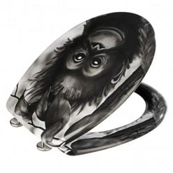 Wenko Monkey Duroplast Toilet Seat - 18796100 -FlushPro Shop 18796100 d2 375