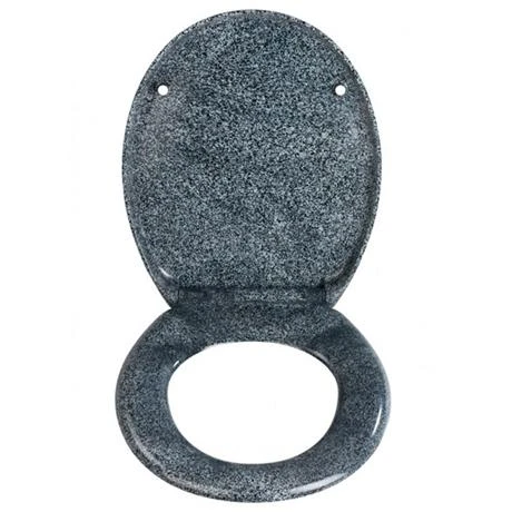 Wenko Ottana Premium Soft Close Toilet Seat - Granite - 18902100 4 Wenko Ottana Premium Soft Close Toilet Seat - Granite - 18902100 - Image 2