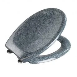 Wenko Ottana Premium Soft Close Toilet Seat - Granite - 18902100 7 Wenko Ottana Premium Soft Close Toilet Seat - Granite - 18902100 -FlushPro Shop 18902100 d2 375