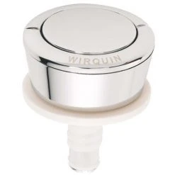 Wirquin Jollyflush Single Flush Chrome Push Button