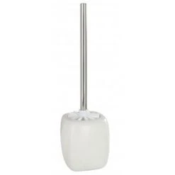Wenko Faro Ceramic Toilet Brush & Holder - White - 20023100