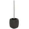 Wenko Faro Ceramic Toilet Brush & Holder - Black - 20024100 -FlushPro Shop 20024100 p