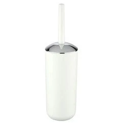 Wenko Brasil White Toilet Brush & Holder - 21205100