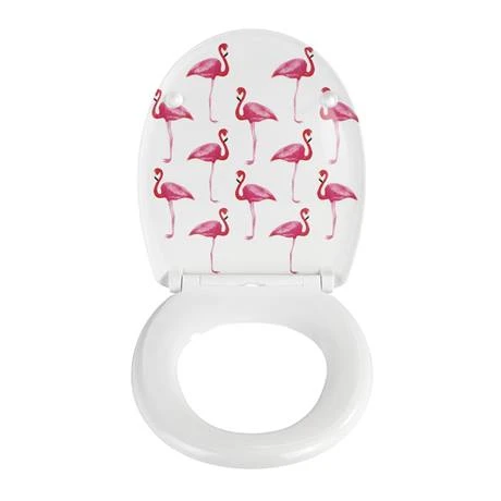 Wenko Flamingo Soft Close Toilet Seat - 22406100 4 Wenko Flamingo Soft Close Toilet Seat - 22406100 - Image 2