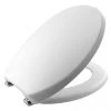 Bemis Buxton Toilet Seat with Adjustable Chrome Hinges - 2850CPT000 -FlushPro Shop 2850CPT000 P