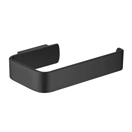 JTP Hix Matt Black Toilet Roll Holder 3 JTP Hix Matt Black Toilet Roll Holder
