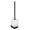 JTP Hix Matt Black Toilet Brush & Holder 2 JTP Hix Matt Black Toilet Brush & Holder -FlushPro Shop 38165MB P