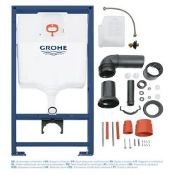 Grohe Rapid SL 1.13m Support Frame for Wall Hung WC - 38528001 -FlushPro Shop 38528001 D5 460