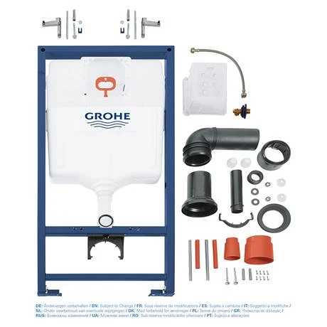 Grohe Rapid SL 1.13m Low Noise Support Frame for Wall Hung WC - 38536001 5 Grohe Rapid SL 1.13m Low Noise Support Frame for Wall Hung WC - 38536001 - Image 3
