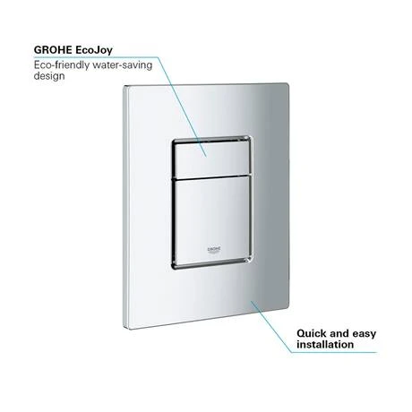 Grohe Skate Cosmopolitan WC Wall Flush Plate - 38732000 8 Grohe Skate Cosmopolitan WC Wall Flush Plate - 38732000 - Image 6