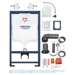 Grohe Rapid SL 1.13m 3 in 1 Set Support Frame for Wall Hung WC - 38772001 9 Grohe Rapid SL 1.13m 3 in 1 Set Support Frame for Wall Hung WC - 38772001 -FlushPro Shop 38772001 D4 460