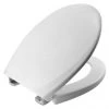 Bemis Oxford Toilet Seat with Adjustable Chrome Hinges - 3900CPT000 1 Bemis Oxford Toilet Seat with Adjustable Chrome Hinges - 3900CPT000 -FlushPro Shop 3900CPT000 P