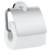 Hansgrohe Logis Universal Toilet Roll Holder with Cover - 41723000