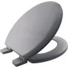 Bemis Chicago STA-TITE Toilet Seat - Whisper Grey - 5000ART492 -FlushPro Shop 5000ART492 P