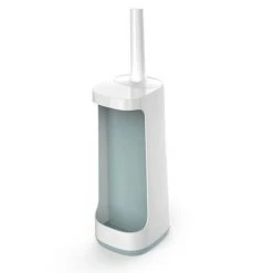 Joseph Joseph Flex Plus Smart Toilet Brush & Holder with Storage Caddy - White/Blue - 70507 10 Joseph Joseph Flex Plus Smart Toilet Brush & Holder with Storage Caddy - White/Blue - 70507 -FlushPro Shop 70507 D2 460