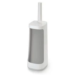 Joseph Joseph Flex Plus Smart Toilet Brush & Holder with Storage Caddy - White/Grey - 70516 10 Joseph Joseph Flex Plus Smart Toilet Brush & Holder with Storage Caddy - White/Grey - 70516 -FlushPro Shop 70516 D2 460