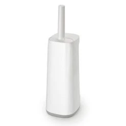 Joseph Joseph Flex Plus Smart Toilet Brush & Holder with Storage Caddy - White/Grey - 70516 11 Joseph Joseph Flex Plus Smart Toilet Brush & Holder with Storage Caddy - White/Grey - 70516 -FlushPro Shop 70516 D3 460