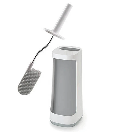 Joseph Joseph Flex Plus Smart Toilet Brush & Holder with Storage Caddy - White/Grey - 70516 3 Joseph Joseph Flex Plus Smart Toilet Brush & Holder with Storage Caddy - White/Grey - 70516