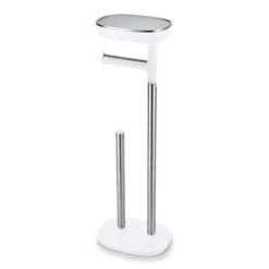 Joseph Joseph EasyStore Freestanding Toilet Paper Holder - 70518 13 Joseph Joseph EasyStore Freestanding Toilet Paper Holder - 70518 -FlushPro Shop 70518 D5 460