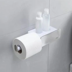 Joseph Joseph EasyStore Steel Toilet Roll Holder - 70529 8 Joseph Joseph EasyStore Steel Toilet Roll Holder - 70529 -FlushPro Shop 70529 D2 460