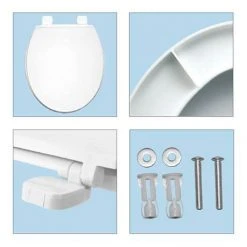 Bemis Chester Top Fixing Standard Toilet Seat - 7220AR000 -FlushPro Shop 7200AR000 D2 460