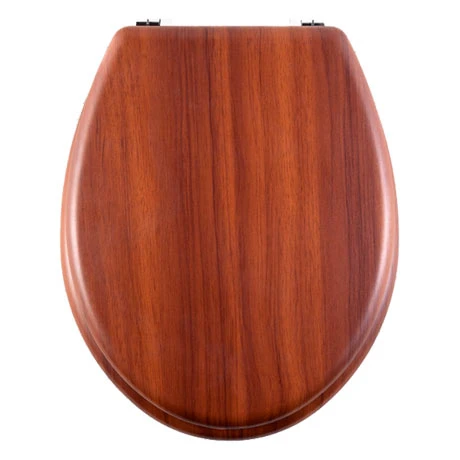 Aqualona Antique Pine Wooden MDF Toilet Seat - 77580 3 Aqualona Antique Pine Wooden MDF Toilet Seat - 77580