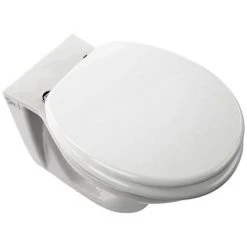 Euroshowers - MDF Anti Bacterial Toilet Seat - White - 82995