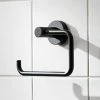 Miller Bond Black Toilet Roll Holder - 8710B 1 Miller Bond Black Toilet Roll Holder - 8710B -FlushPro Shop 8710B P