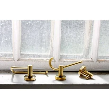 Miller Bond Polished Untreated Brass Toilet Roll Holder - 8710MP 5 Miller Bond Polished Untreated Brass Toilet Roll Holder - 8710MP - Image 3