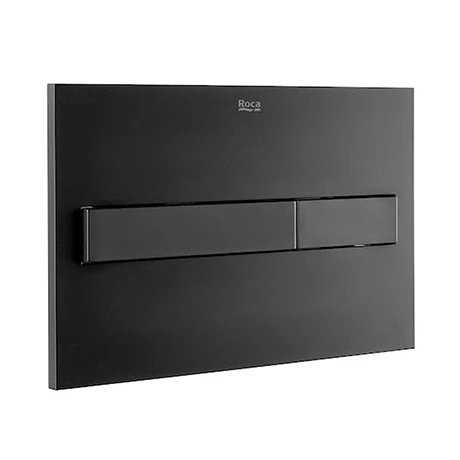 Roca PL7 Operating Panel Dual Flush Plate - Matt Black - 890088206 3 Roca PL7 Operating Panel Dual Flush Plate - Matt Black - 890088206