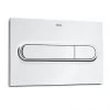 Roca PL1 Dual Flush Plate for Concealed Cisterns - Chrome 1 Roca PL1 Dual Flush Plate for Concealed Cisterns - Chrome -FlushPro Shop 890095001 P