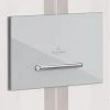 Villeroy and Boch ViConnect Chrome Dual Flush Plate - 92218061 1 Villeroy and Boch ViConnect Chrome Dual Flush Plate - 92218061 -FlushPro Shop 92218061 P